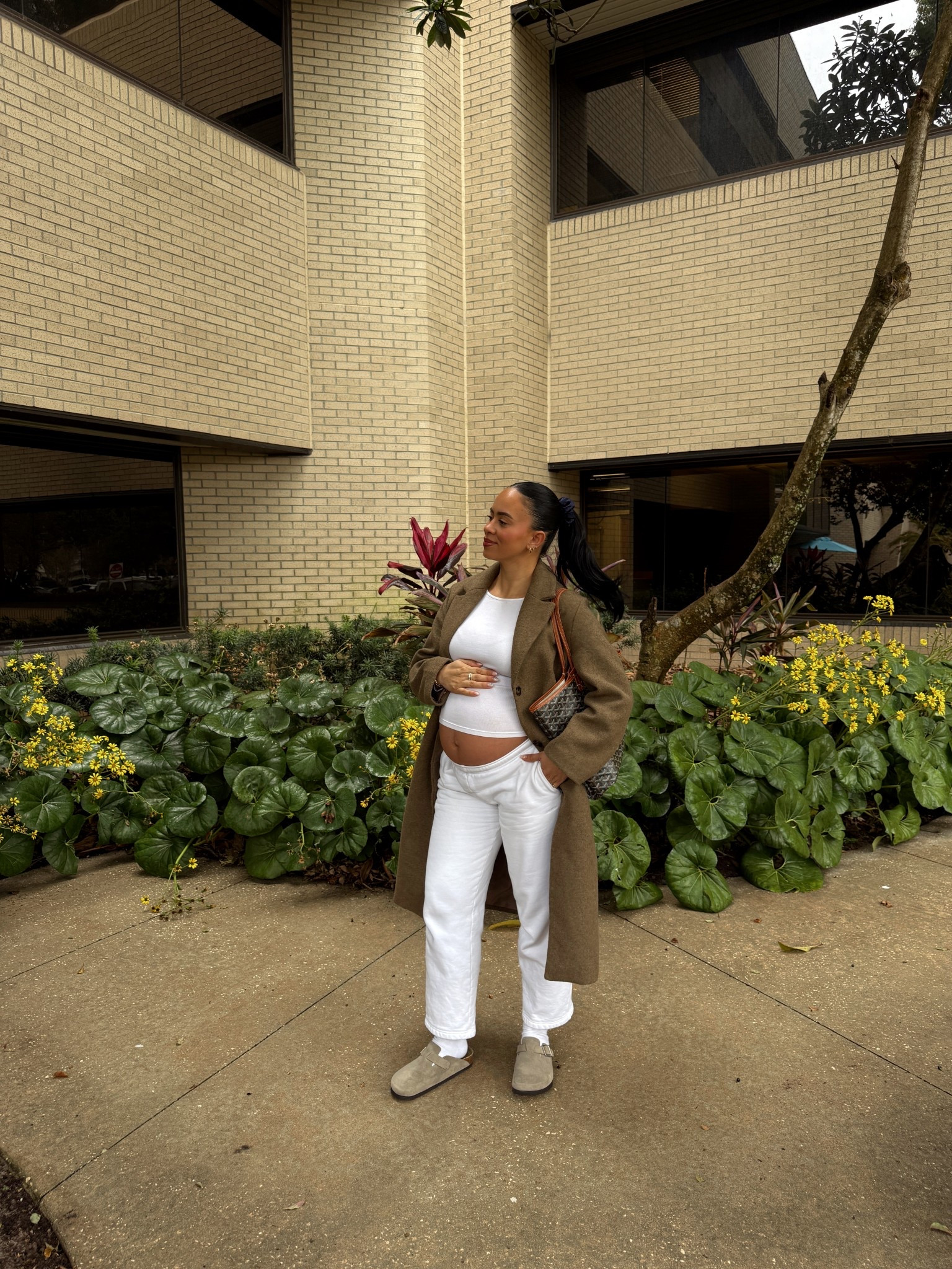 baby appointment ootd
@Aritzia top + bottoms ( size small ) 
@Target shoes 
@Zara coat 

#LTKootd #LTKgrwm #LTKmomlife