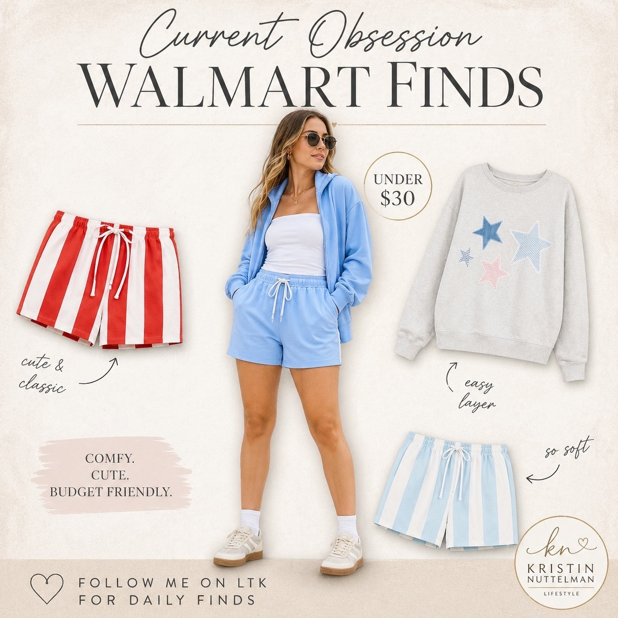 Walmart has been SO good lately 🤍
these comfy sets are my current obsession — cute, easy, and under budget 🙌

perfect for everyday mom life, running errands, or just feeling put together without trying too hard ✨

follow me on LTK for more daily finds!

⸻

H

#ltkfinds #ltkstyle #ltkunder50 #walmartfinds #walmartfashion #affordablefashion #momstyle #casualoutfits #everydaystyle #athleisurewear #comfyoutfits #springstyle #summerstyle #easyoutfits #budgetfriendlyfashion

#LTKU #LTKSaleAlert #LTKmomlife