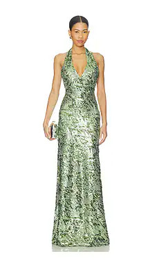 Fait Par Foutch Liana Dress in Seafoam Sequin from Revolve.com | Revolve Clothing (Global)
