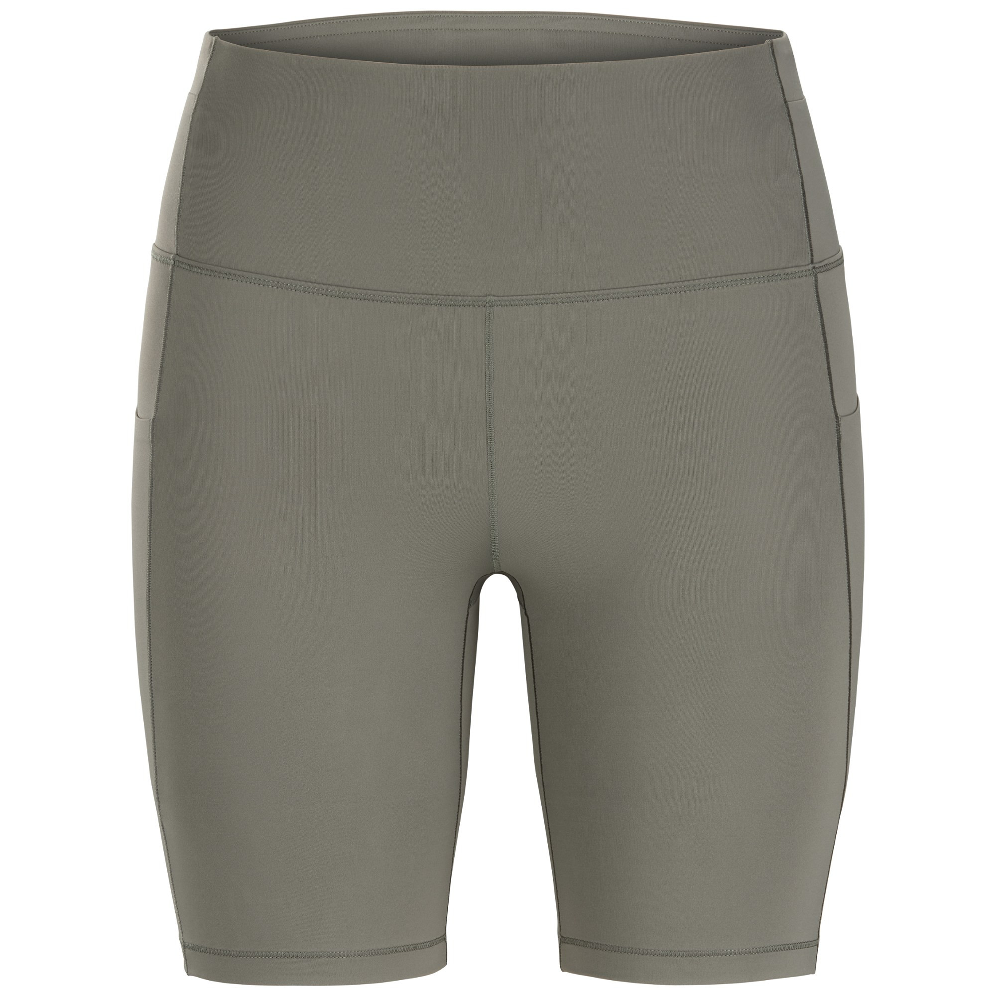 Arc'teryx Women's Essent High-Rise 8"" Shorts Green 10 | REI