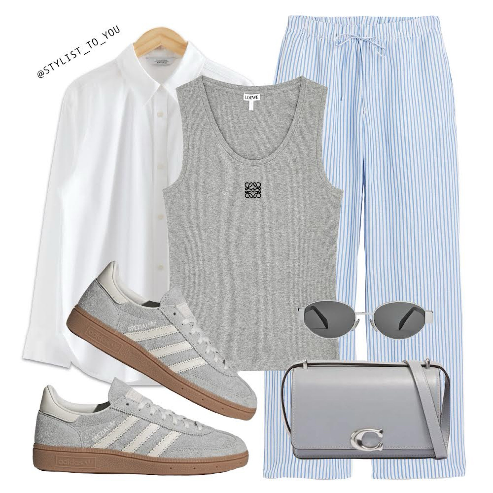 Stripe Pyjama Pant Trend Styled 3 Ways ✨ Which look is your fave? 1, 2 or 3? Let me know in the comments 

Pinterest Inspired, Styling tips, Trending Style, Neutral Look, What to wear, How to wear, Easy to wear, Cool girl outfits, Virtual Stylist, Pyjama Pants, Striped Trouser, Vertical Stripes, Neutral Style, Street style, Comfortable outfit, stylish looks, Versatile Outfit Ideas, OOTD Goals, Fashion Stylist Picks, Chic Trends, Trending now, Outfit Inspiration, Spring Fashion, How to style, Spring Outfits, Style Inspo, Spring Style, Everyday Effortless Style, Adidas Spezial trainers sneakers, Coach bag grey, blue stripe, Loewe vest tank

#LTKitbag #LTKeurope #LTKsalealert