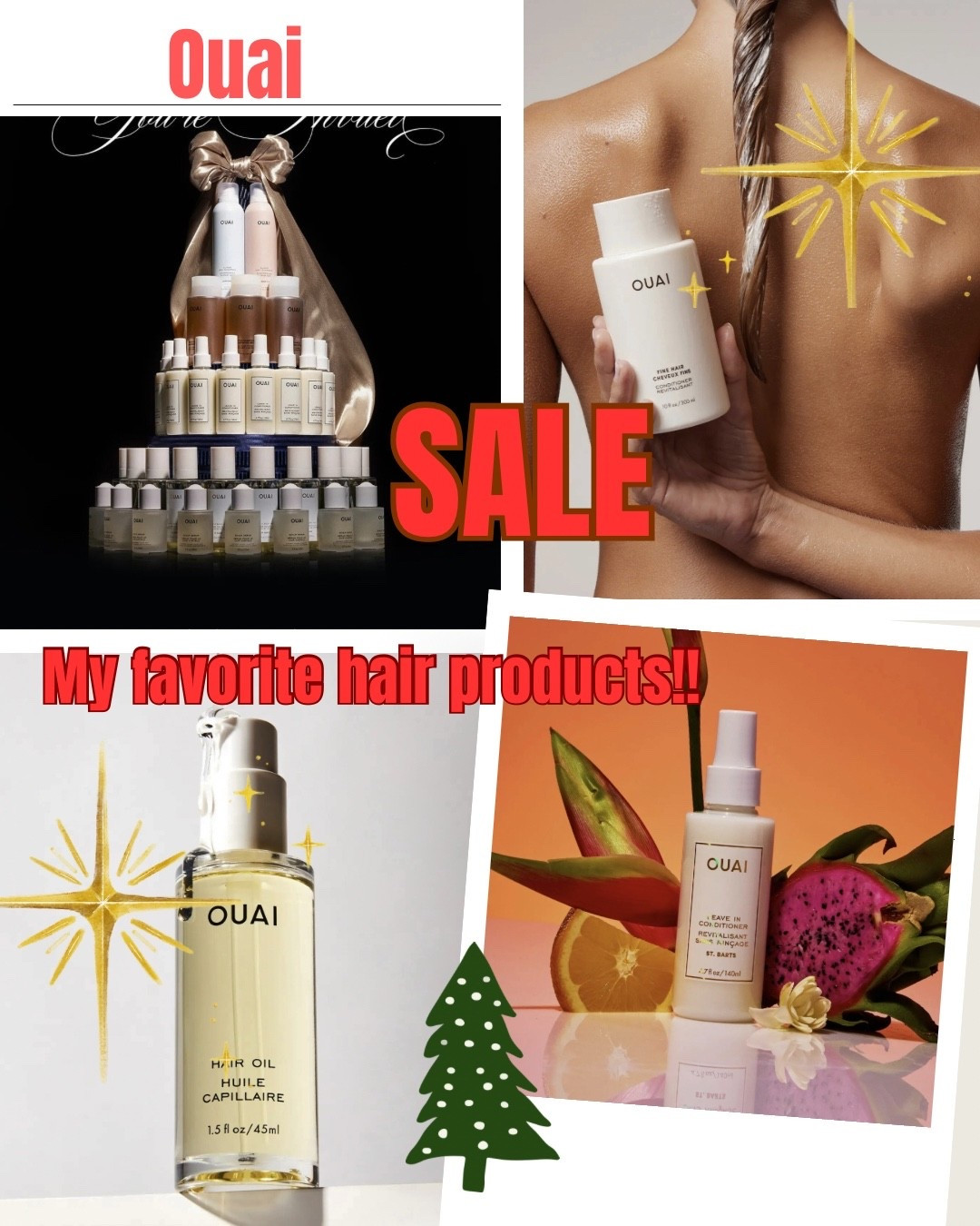 SALE!!! 25% off Sitewide Ouai 

#LTKCyberWeek #LTKBeauty #LTKHoliday