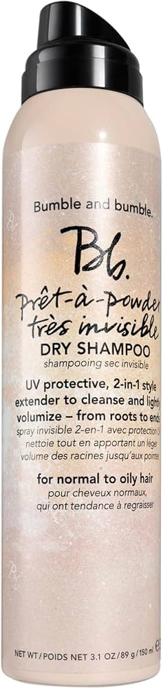 Bumble and bumble. Prêt-à-powder Très Invisible Volumizing Dry Shampoo | Volumizing, Dry-Clean... | Amazon (US)