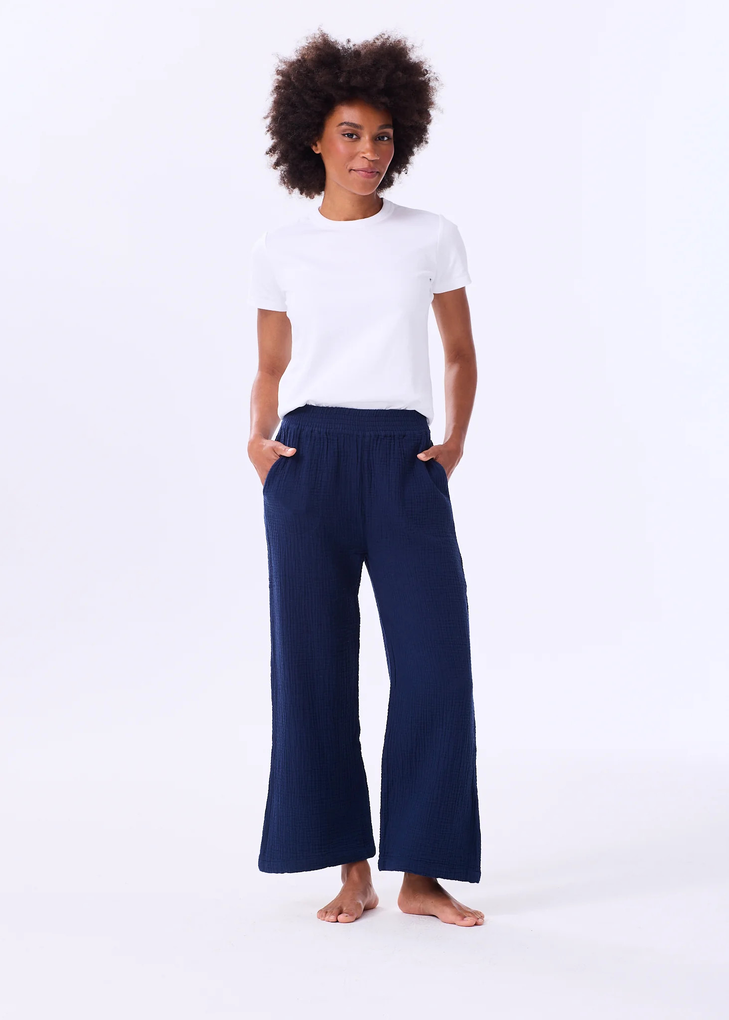 The Organic Cotton Cloud Pant - Triple Gauze | Alice Walk