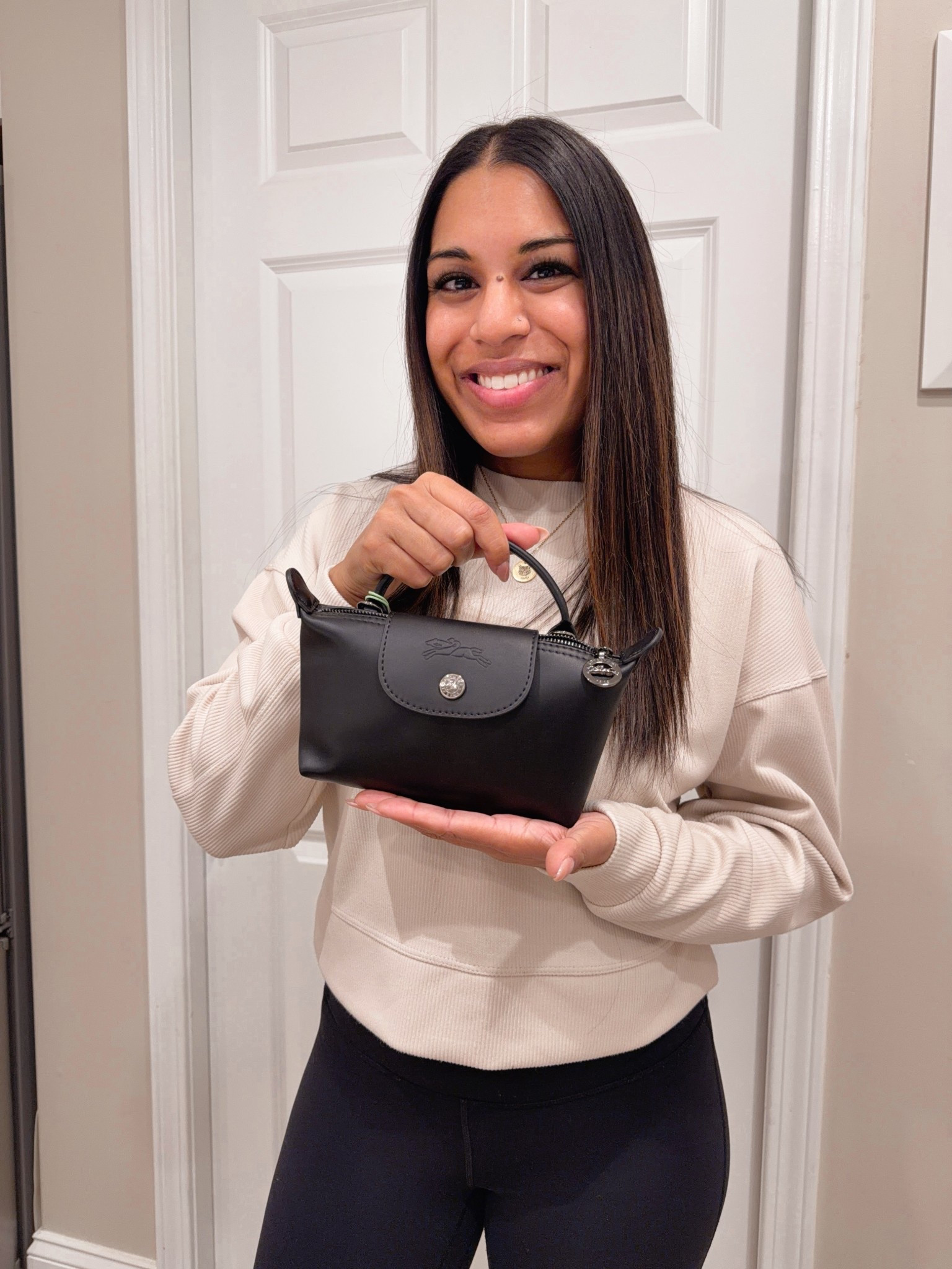 My new Longchamp bag is the perfect size for my phone, wallet keys and a few other things! It’s so spacious for how small it feels! 

#LTKgrwm #LTKWorkwear #LTKTravel