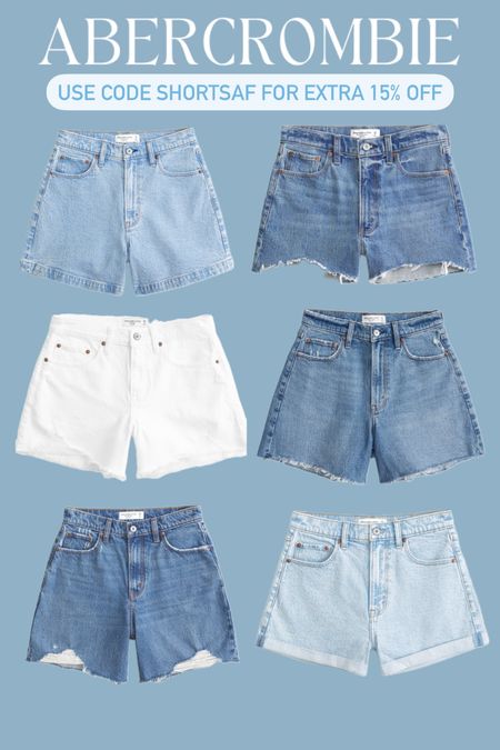 25% off Abercrombie shorts! Use code SHORTSAF for extra 15% off! 🩵

#LTKStyleTip #LTKFindsUnder100 #LTKSaleAlert