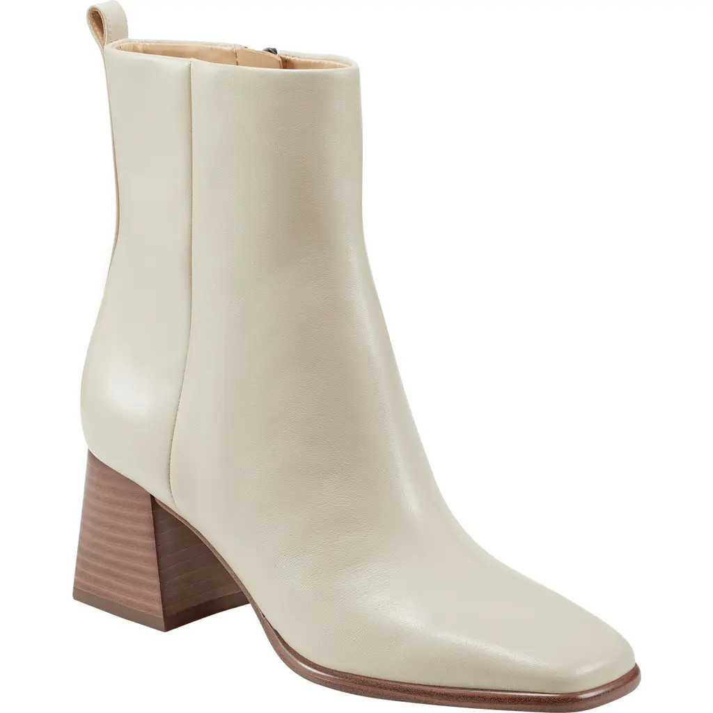 Marc Fisher LTD Floria Bootie in Ivory 150 at Nordstrom, Size 7 | Nordstrom