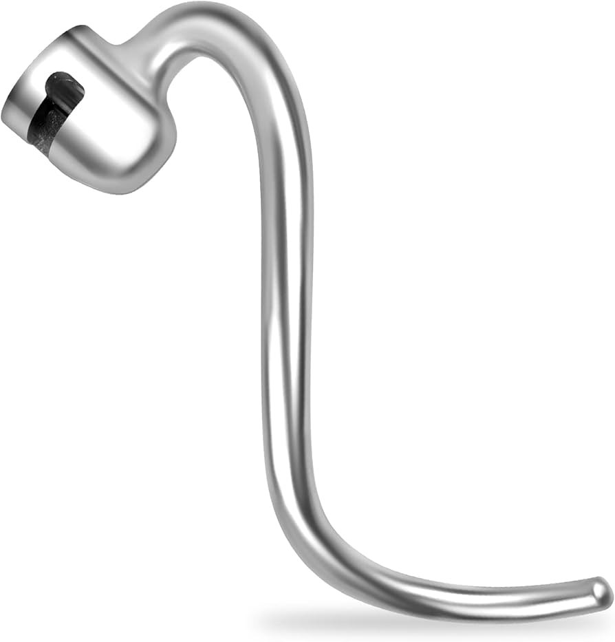 Dough Hook for Kitchen aid 5QT Lift and 6QT Stand Mixer, Mixer Dough Attachment for KitchenAid, D... | Amazon (US)