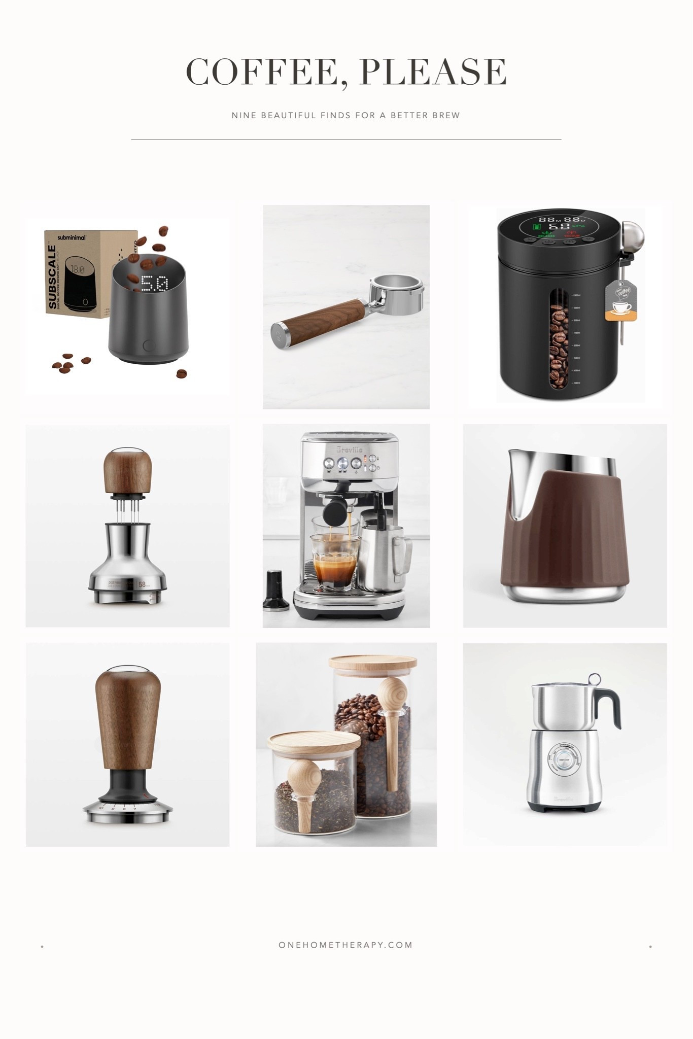 Coffee, please ☕️ From smart brewing tools and beautiful walnut details to the machine that makes the whole ritual possible, these nine finds bring café energy home. Which one would upgrade your morning routine?
#CoffeePlease #CoffeeLovers #CoffeeBar #HomeBarista #CoffeeEssentials #CoffeeStation #KitchenStyle #HomeFinds #LTKHome #OneHomeTherapy

#LTKfoodie #LTKU #LTKHome