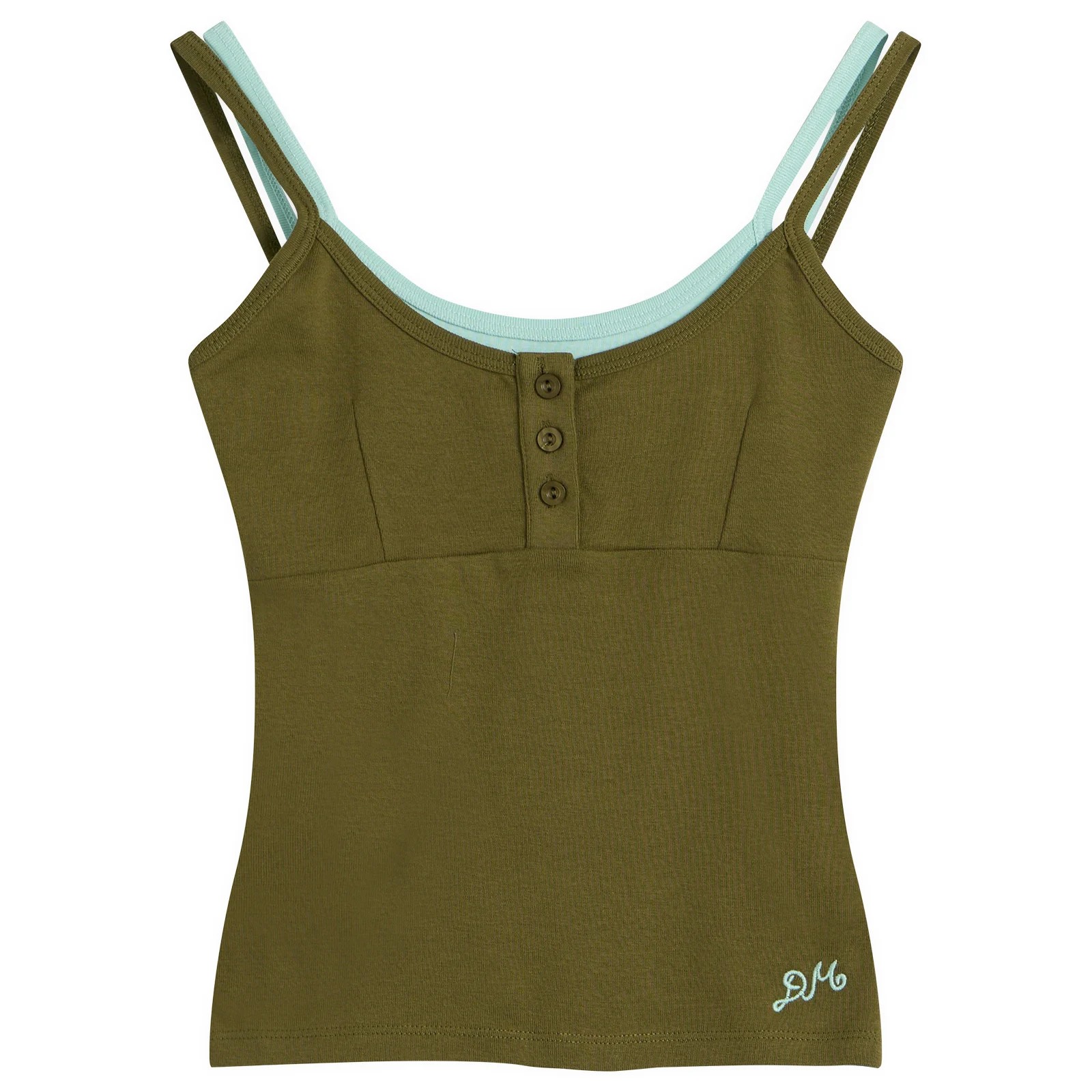 Damson Madder Britt Layered CamiGreen | END. Clothing