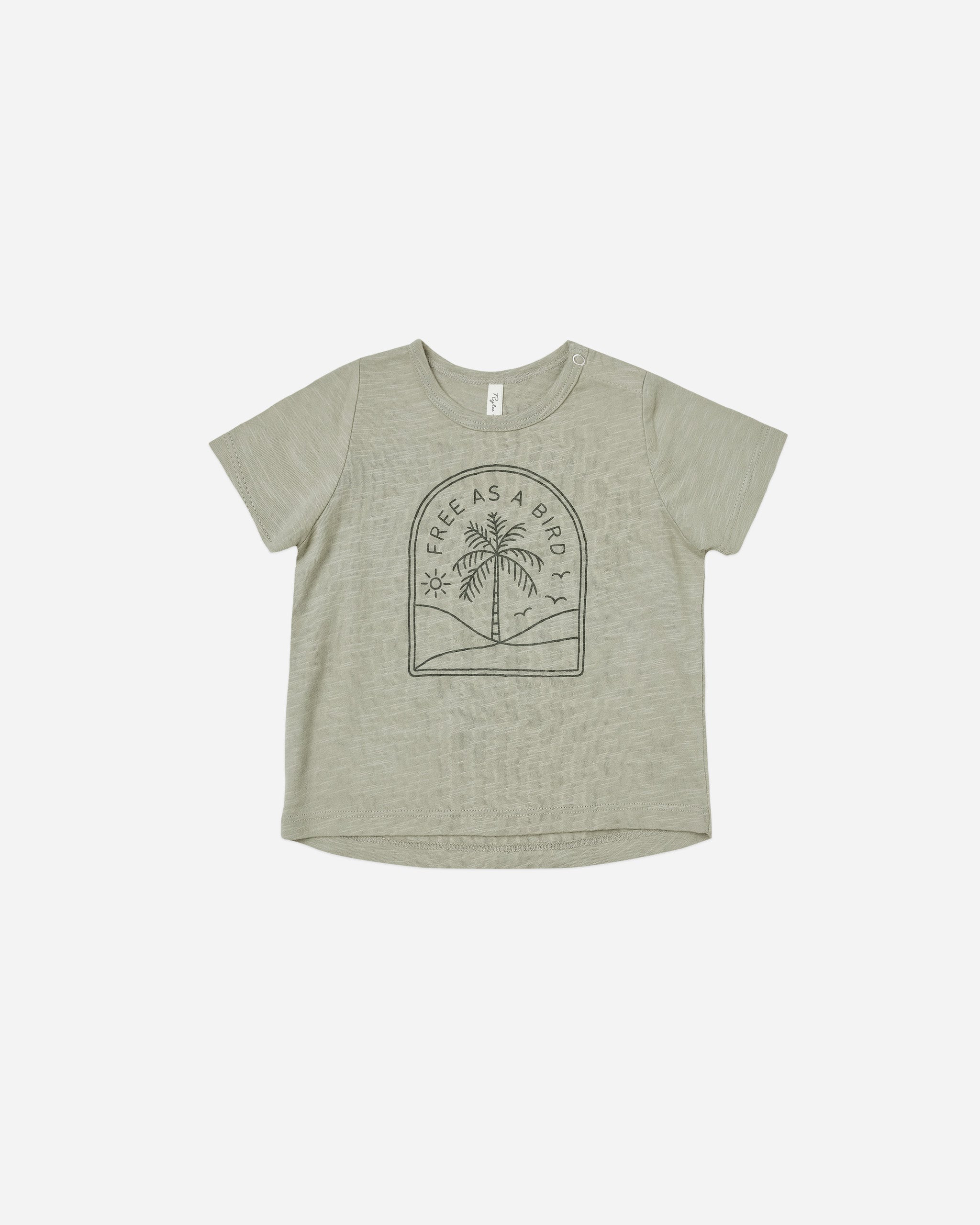 basic tee || free as a bird | Rylee + Cru