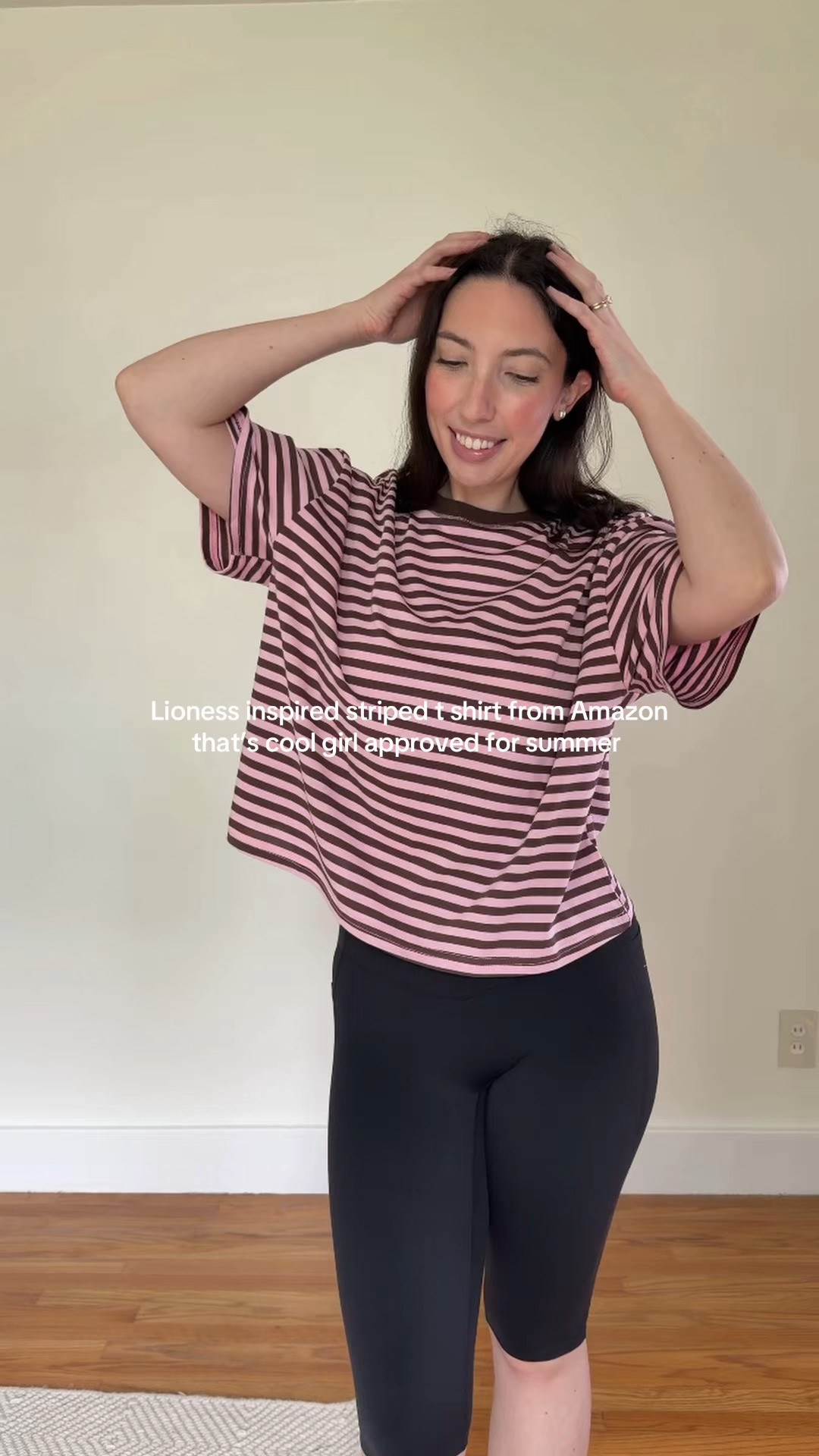 Lioness inspired striped t-shirt from Amazon 

Short sleeve t shirt, looks for less, Amazon fashion, amazon fashion finds, Amazon must haves

#LTKootd