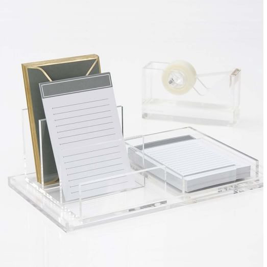 Acrylic Wide Tray Bundle | West Elm (US)
