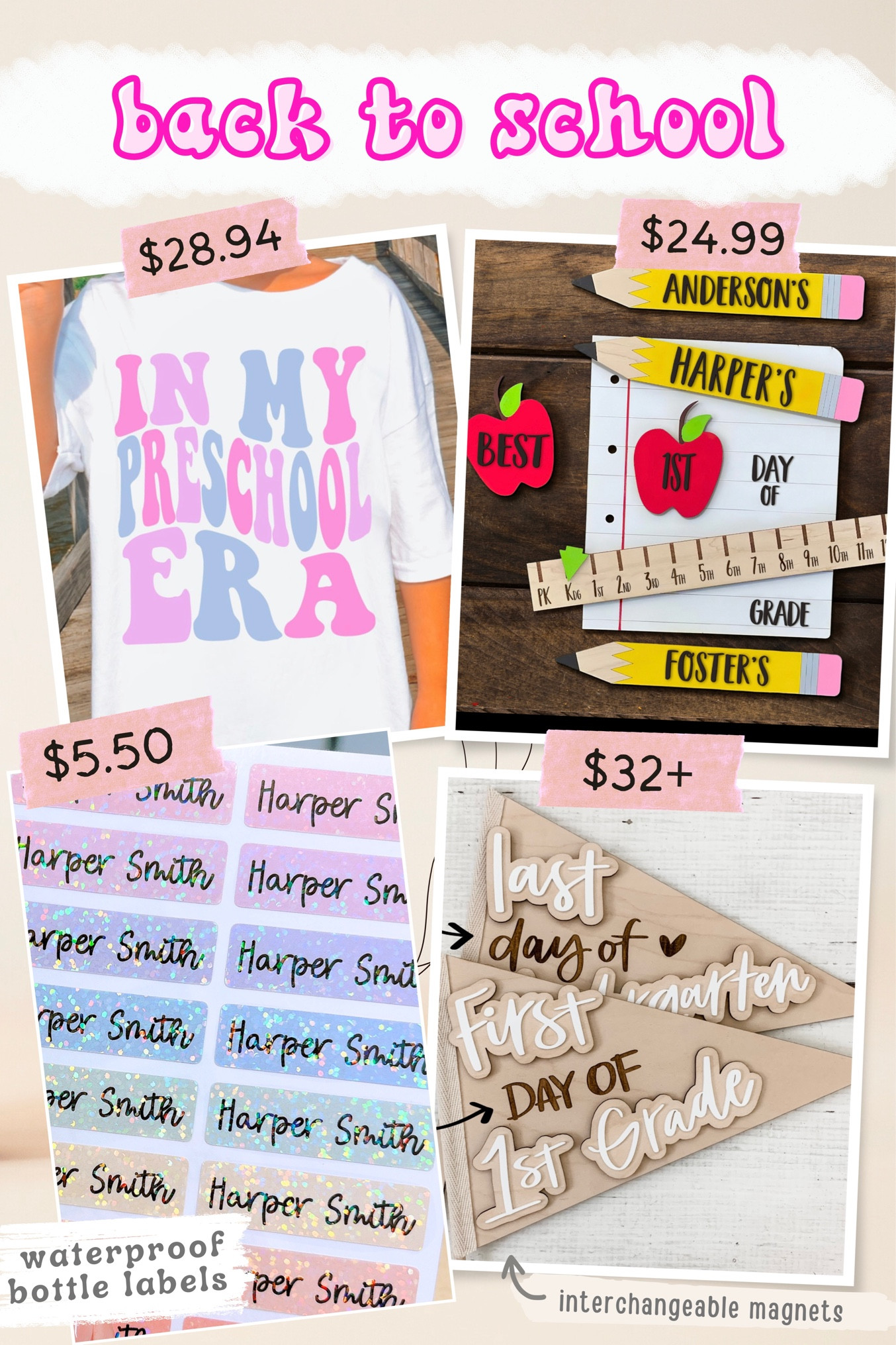 back to school finds on Etsy!✏️

back to school, school finds, first day of school, school supplies, school, school items

#LTKBacktoSchool #LTKFind #LTKkids