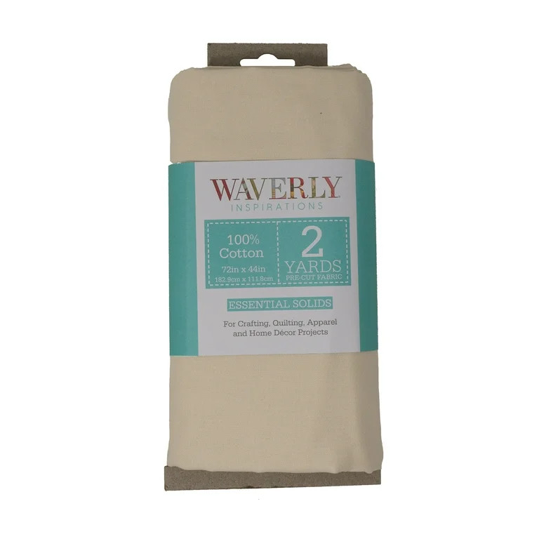 Waverly Inspirations, 100% Cotton, 44 Inch Wide, Sewing & Crafting, Ecru, 2 Yard Cut Solids - Wal... | Walmart (US)