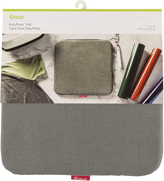 Cricut EasyPress Mat (12" x 12"), Protective Resistant Mat for Heat Press Machines, HTV and Iron ... | Amazon (US)