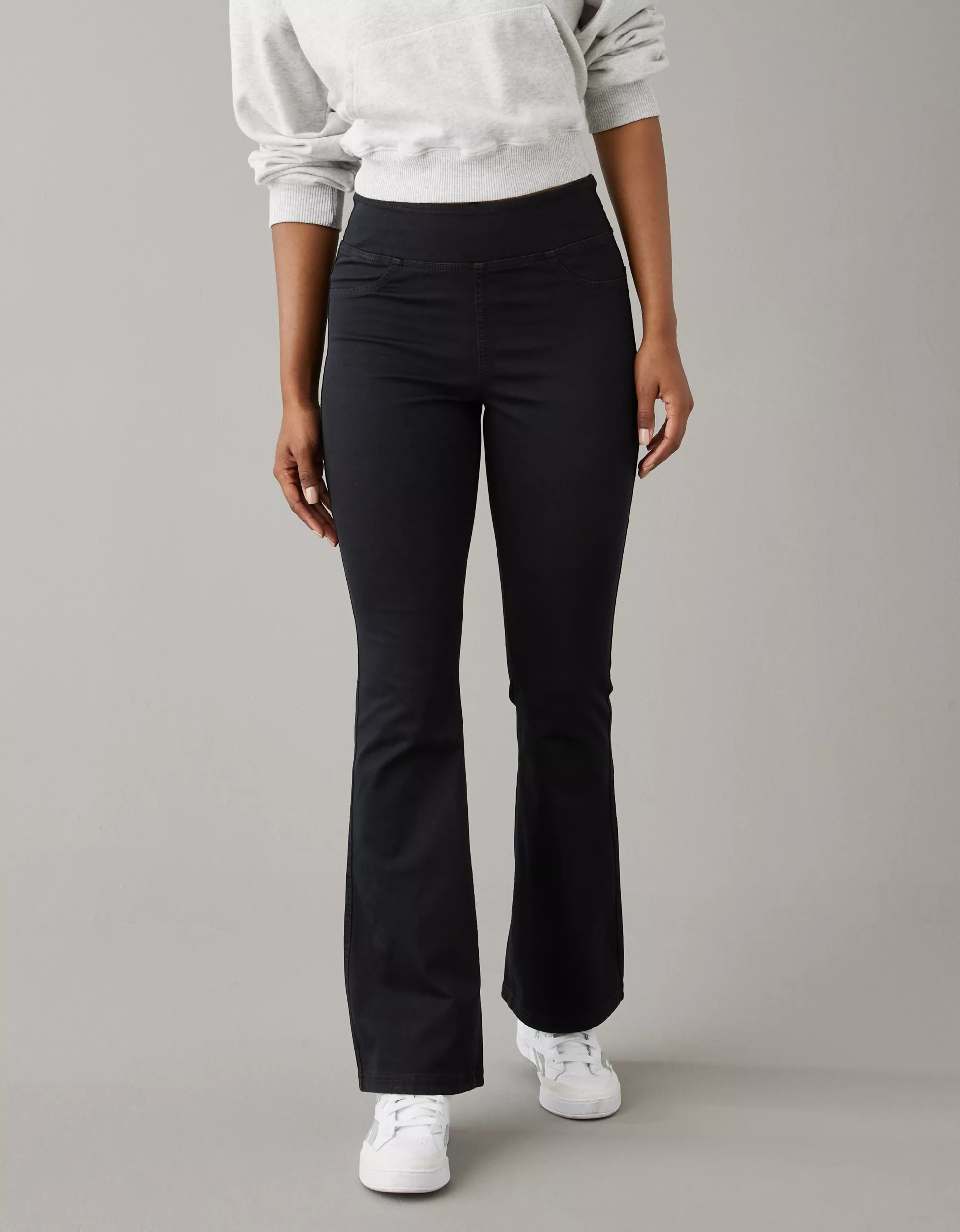 AE Next Level Pull-On High-Waisted Kick Bootcut Pant | American Eagle Outfitters (US & CA)