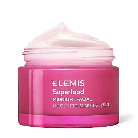 ELEMIS Superfood Midnight Facial, Prebiotic Sleeping Night Cream Nourishes, Moisturizes, Replenis... | Amazon (US)
