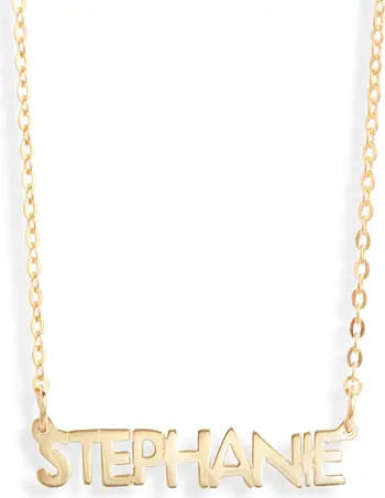 Argento Vivo Small Personalized Name Necklace | Nordstrom