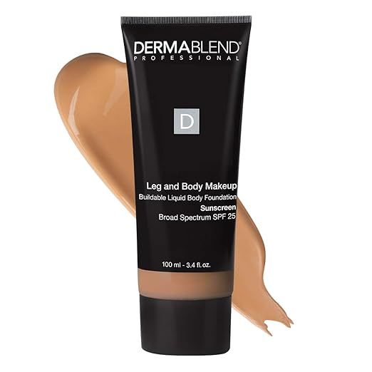Dermablend Leg and Body Makeup, with SPF 25. Skin Perfecting Body Foundation for Flawless Legs wi... | Amazon (US)