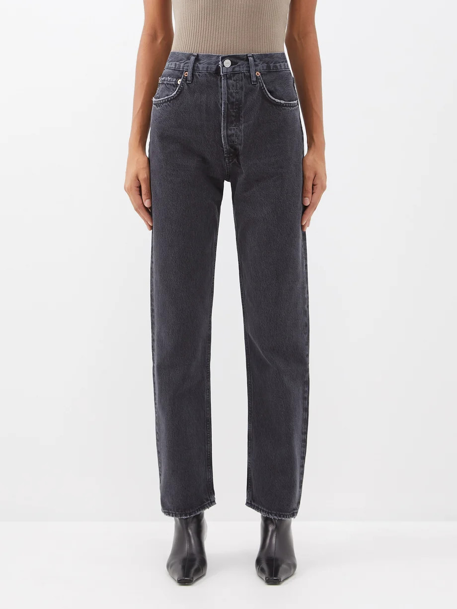 90s Pinch high-rise straight-leg jeans | Agolde | Matches (UK)