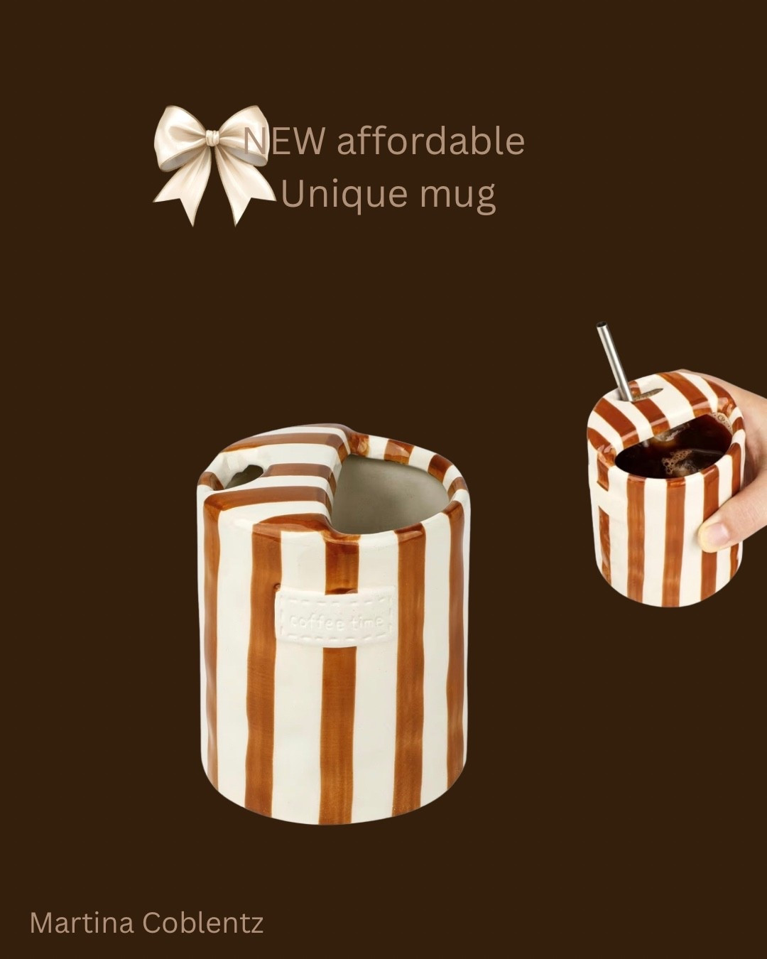 Unique ceramic coffee mug under $20! 

•coffee mug •ceramic mug •handmade gift •for her •home •

#LTKGiftGuide #LTKselfcare #LTKmomlife