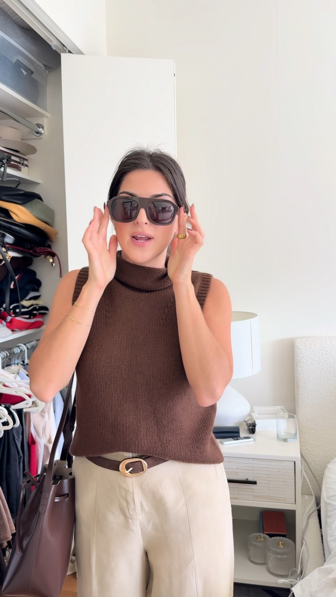 Monochrome chocolate brown Fall OOTD in nyc

#LTKStyleTip #LTKSeasonal