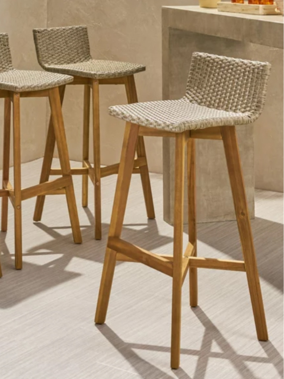 Outdoor bar stools

Such a great price for a set of 4!! 

#LTKhome #LTKSeasonal