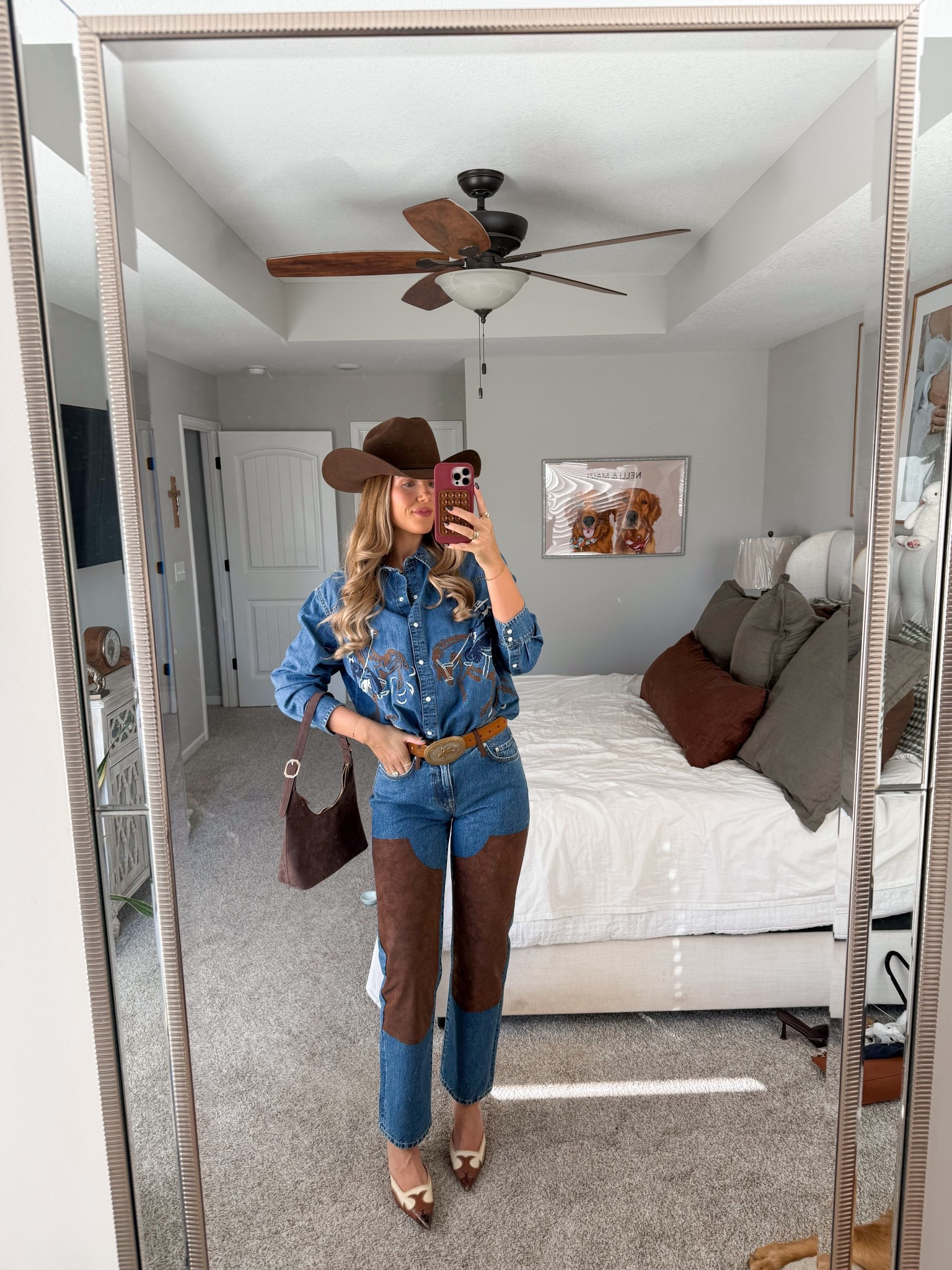 denim shirt runs oversized (i also linked similar) size 26 in jeans, belt is a vintage find from ebay (linked more belts). hat is rodeo king but also linked similar! shoes are steve madden but i linked amazon similar option 

#LTKSaleAlert #LTKTall #LTKootd
