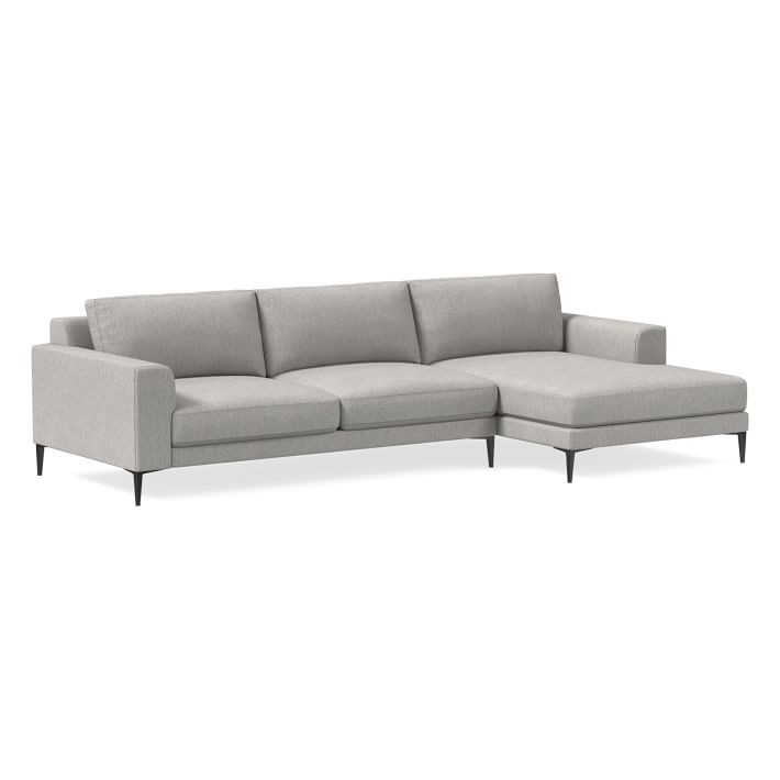 Harper 2-Piece Chaise Sectional (106"–116") | West Elm (US)