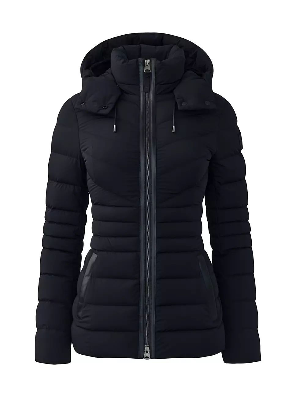 Patsy Hooded Stretch Down Jacket | Saks Fifth Avenue (CA)