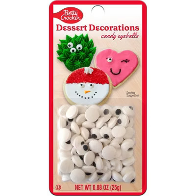Betty Crocker Candy Eyeballs Dessert Decorations - 0.88oz | Target