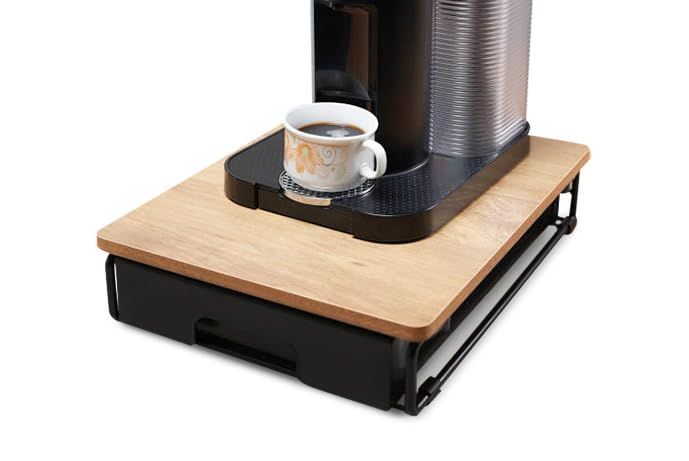 EVERIE Wooden Coffee Pod Storage Drawer Holder Compatible with Nespresso Vertuoline Capsules, NP0... | Amazon (US)