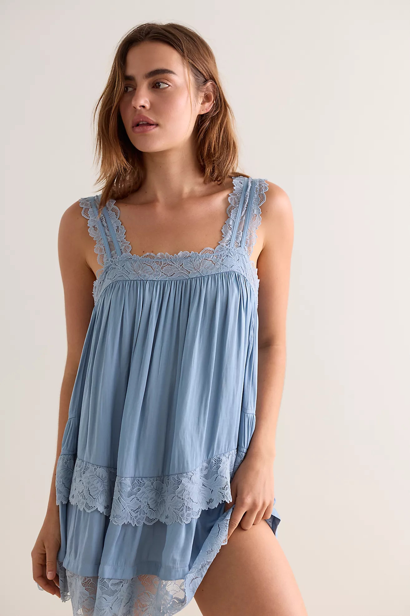 Forever Yours Mini Slip Dress | Free People (Global - UK&FR Excluded)