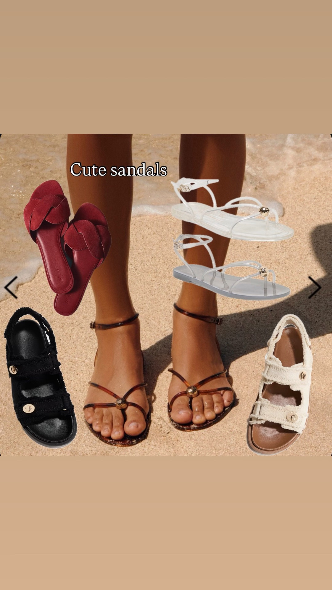 Cute and affordable sandals! 

#LTKootd #LTKSwim #LTKSeasonal