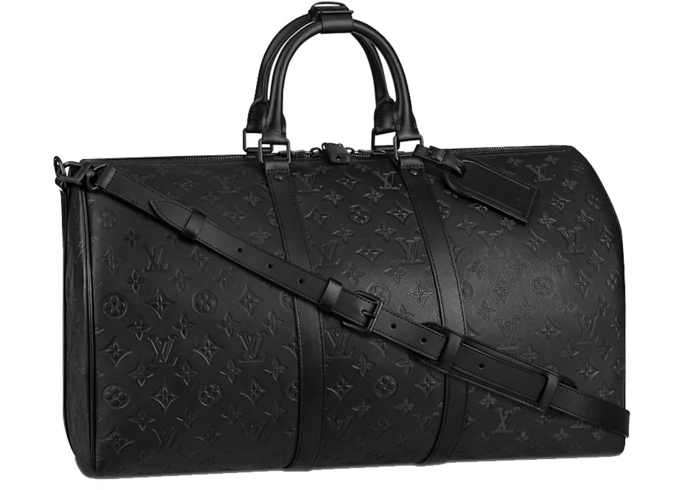 Louis Vuitton Keepall Bandouliere50 Monogram Shadow Black | StockX