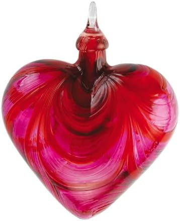 Glass Eye Studio Hand Blown Glass Heart Ornament - Valentine | Amazon (US)