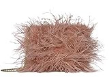 Loeffler Randall Women's Zelda Feather Baguette Crossbody Bag, Buff Pink, One Size | Amazon (US)