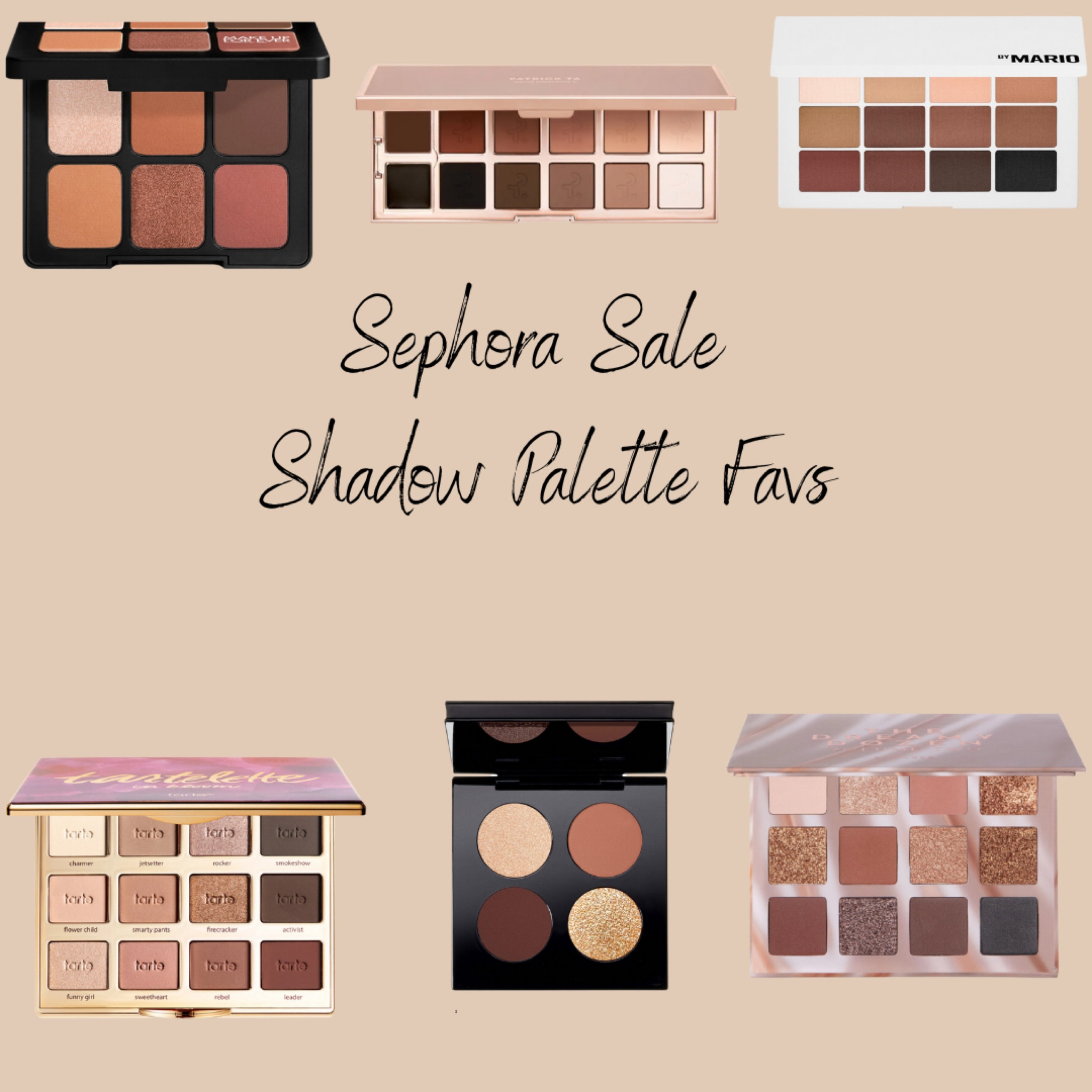 Some of my fav nude palettes! i also love the Natasha denona ones but they are sooooo expensive and these are more affordable 

#LTKFindsUnder100 #LTKBeauty #LTKSaleAlert