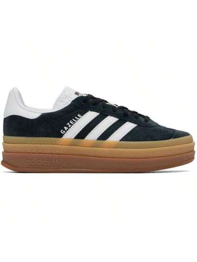 Originals Black Gazelle Bold Sneakers | SHEIN