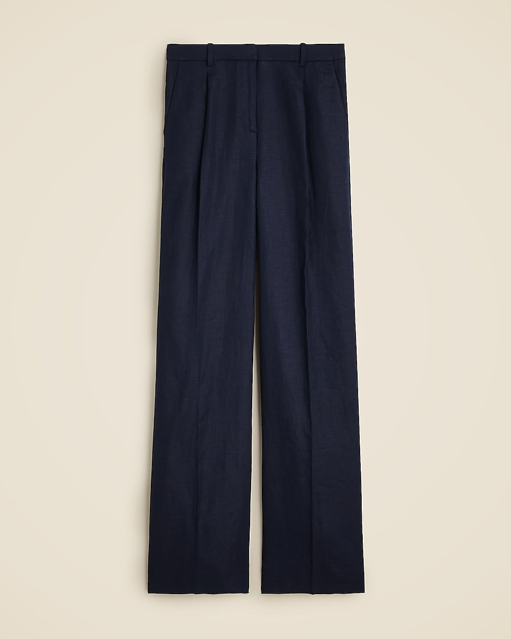 Wide-leg essential pant in linen | J. Crew US