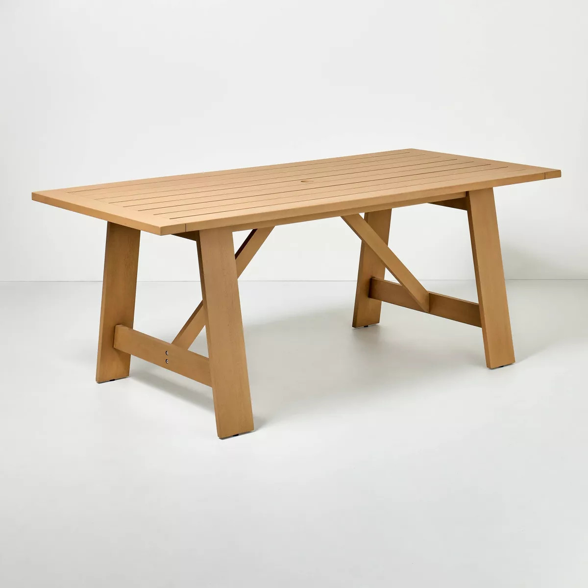 Wood Outdoor Patio Rectangular Dining Table - Hearth & Hand™ with Magnolia | Target