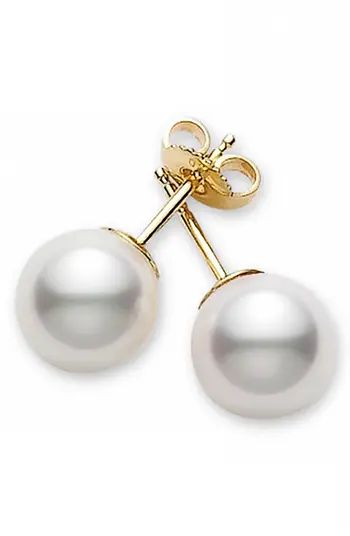 Mikimoto Akoya Pearl Stud Earrings | Nordstrom | Nordstrom