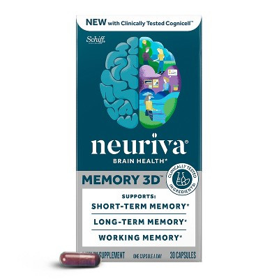 Neuriva Memory Dietary Supplement Capsules - 1 Dose - 30ct: Package Quantity 30, Product Form Capsule | Target