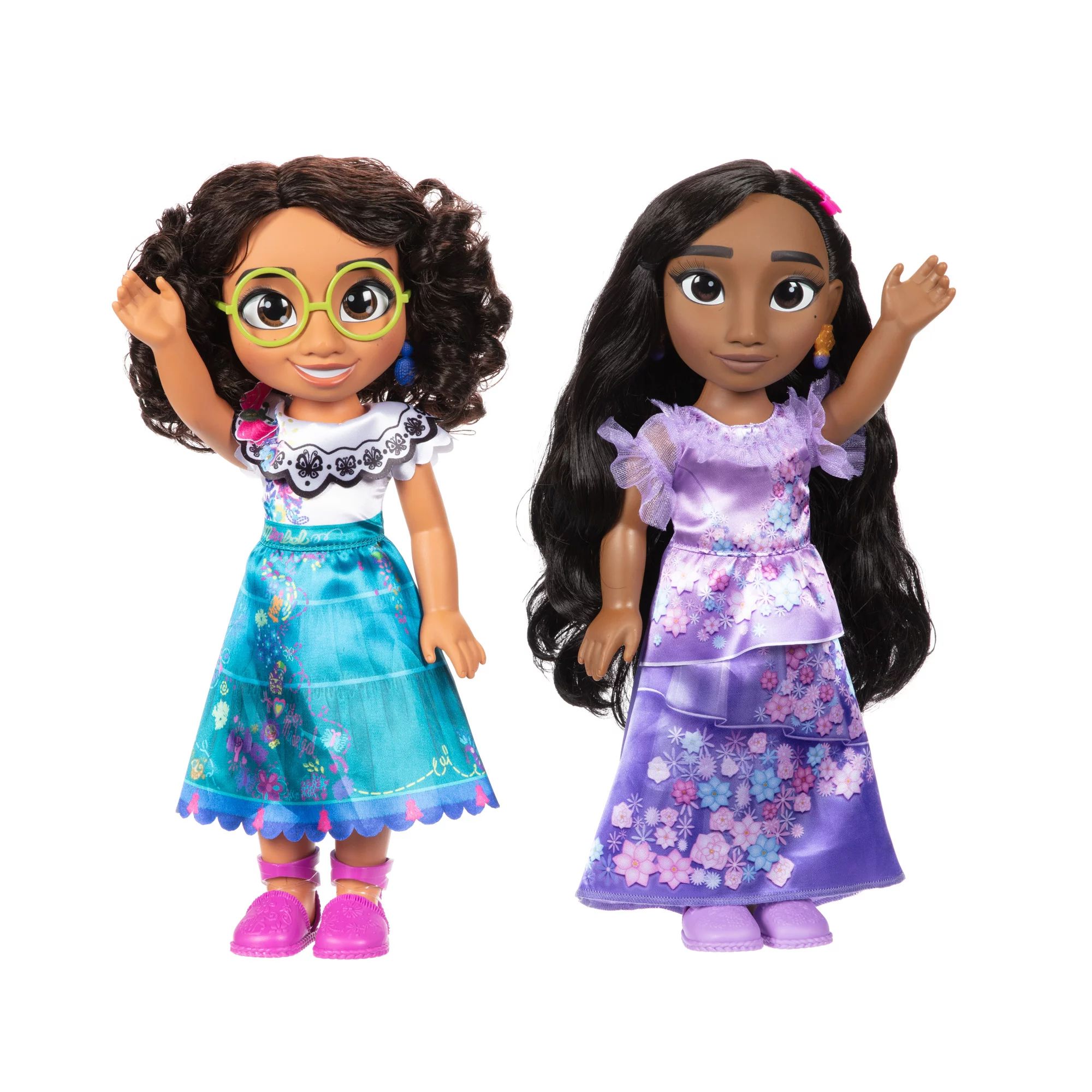 Disney's Encanto Singing Sisters Mirabel and Isabela Fashion Toddler Doll Gift Set | Walmart (US)