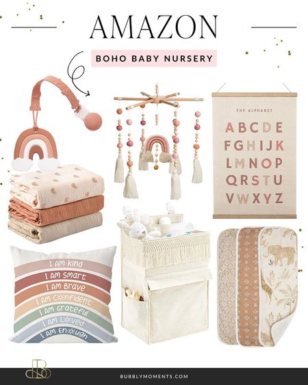 Create a whimsical wonderland for your little one with our Amazon Boho Baby Nursery essentials! From dreamy crib bedding to adorable decor accents, we have everything you need to design the perfect sanctuary for your baby. Embrace the bohemian charm and add a touch of magic to your nursery decor. #LTKbaby #LTKfindsunder100 #LTKfindsunder50 #BohoNursery #BabyRoomDecor #NurseryInspiration #BohemianBaby #NurseryGoals #AmazonFinds #BabyEssentials #ShopNow #BohoStyle #BabyDecor #LTKbaby #NurseryDesign #BabyNook #NeutralNursery #BabyRoomIdeas #BohoChic #BabyRoomGoals #MomLife #Parenthood #BabyLove #NurseryInspo #BohoVibes #EcoFriendlyBaby #SustainableLiving #DreamyNursery #NurseryDecoration #BabyOnTheWay

