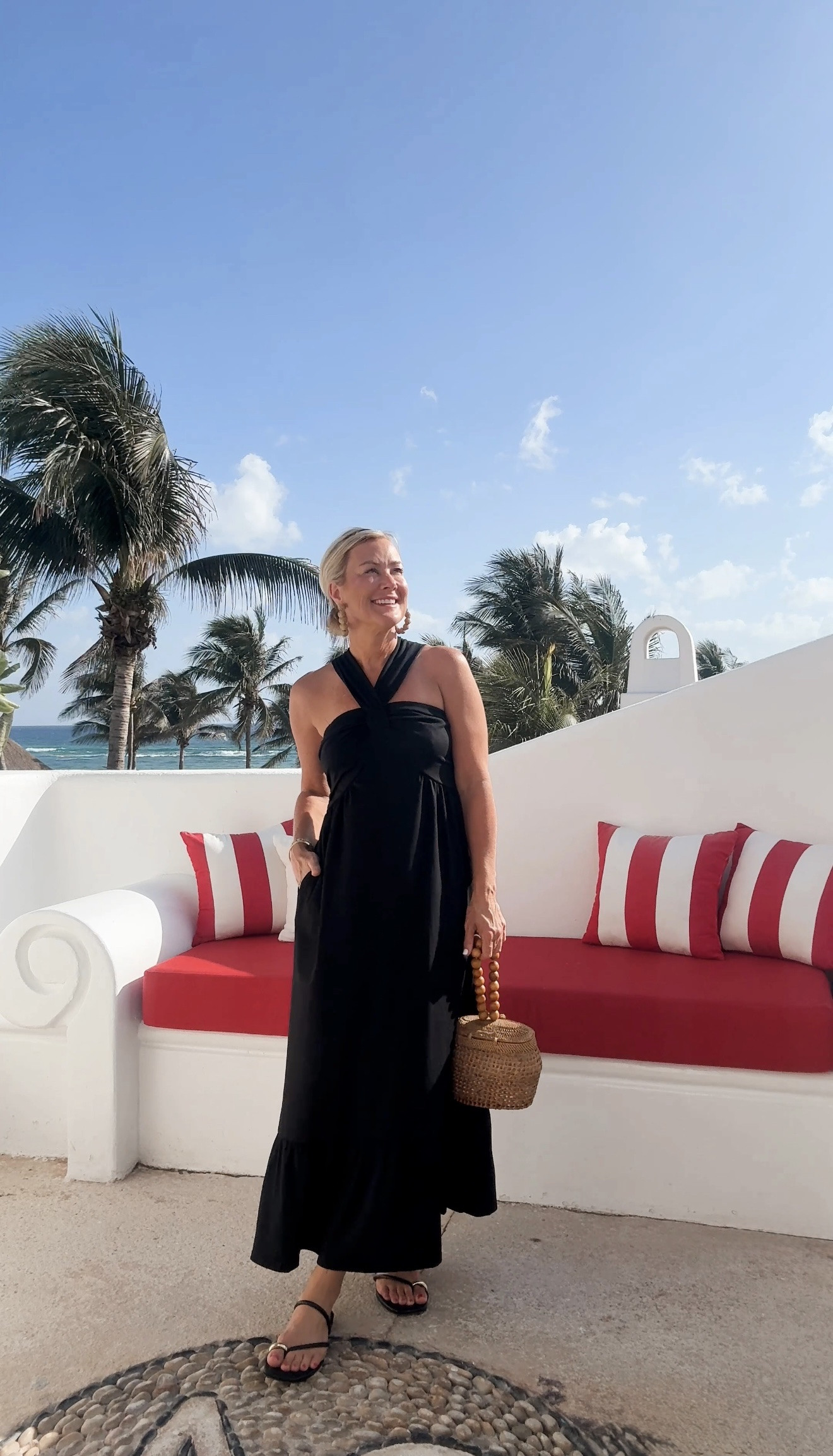 Chic & comfy vacation dress. Made of a soft jersey, and great for packing. I have in multiple colors & prints. Wearing a small 

#LTKOver40 #LTKFindsUnder50 #LTKStyleTip