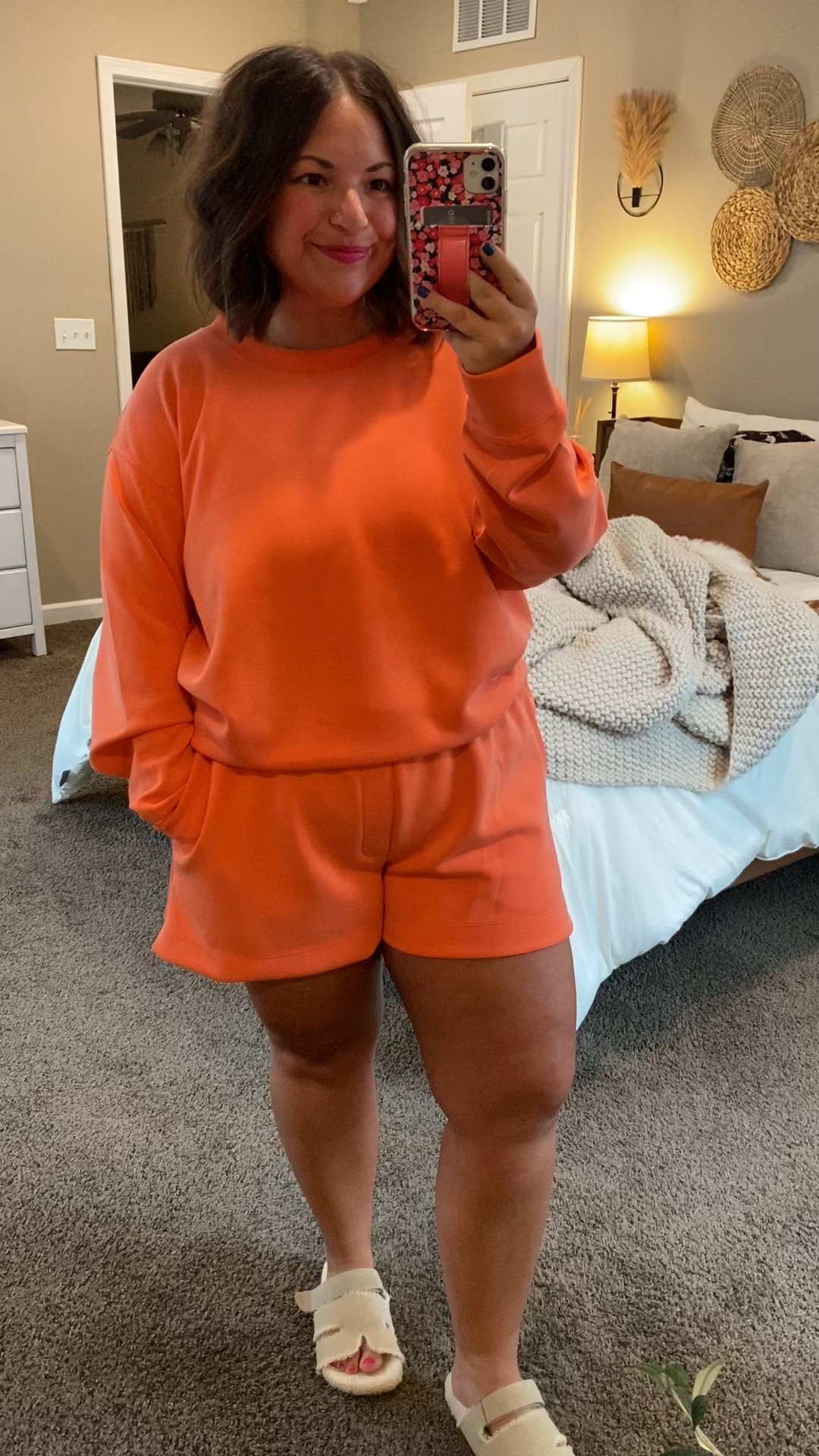 Ya'll know I love a two piece set! This one from target is super comfortable & is perfect for lounging around or running errands. I love combining a crewneck & shorts in the Spring!

sandals: fit oversized // wearing a 3.5
shorts: fit true to size // wearing a large
crewneck: fits true to size // wearing a large 

 

#LTKMidsize #LTKFindsUnder50 #LTKStyleTip