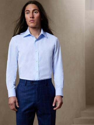 True Slim Poplin Dress Shirt | Banana Republic (US)