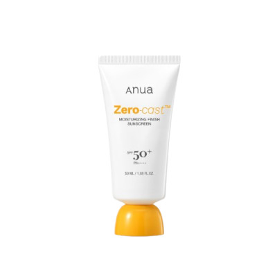 Shop ANUA - Zero-Cast Moisturizing Finish Sunscreen - 50ml  | STYLEVANA | Stylevana